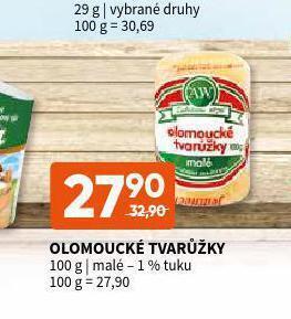 Terno Olomoucké tvarůžky nabídka