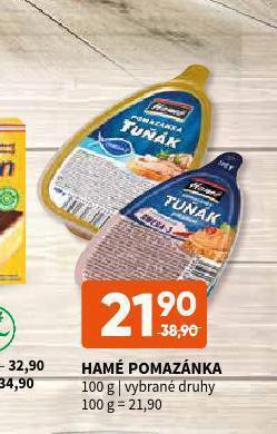 Terno Hamé pomazánka nabídka