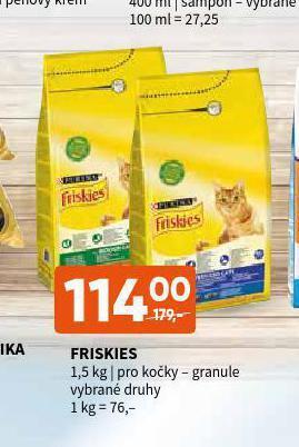 Terno Friskies granule pro kočky nabídka