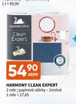 Terno Harmony clean expert papírové utěrky nabídka
