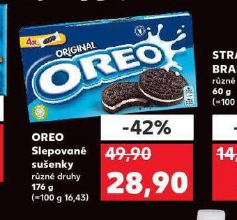 Kaufland Oreo slepované sušenky nabídka
