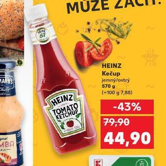 Kaufland Heinz kečup nabídka
