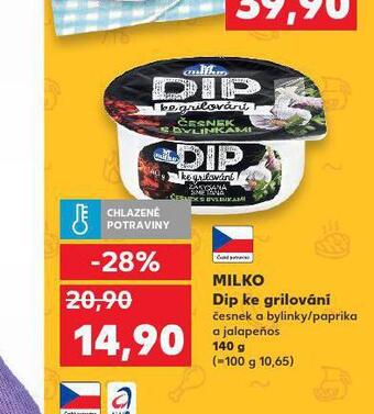 Kaufland Milko dip ke grilování nabídka