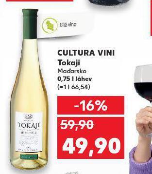 Kaufland Cultura vini tokaji nabídka