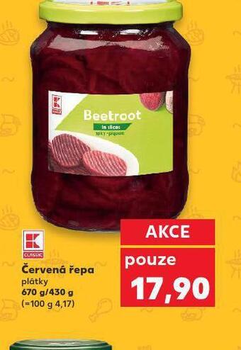 Kaufland Červená řepa nabídka