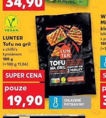 Kaufland Lunter tofu na gril nabídka