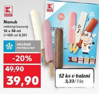 Kaufland Nanuk nabídka