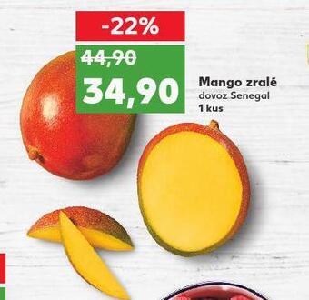 Kaufland Mango zralé nabídka