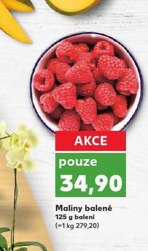 Kaufland Maliny nabídka