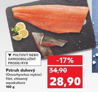 Kaufland Pstruh duhový nabídka