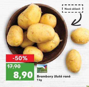 Kaufland Brambory žluté rané nabídka