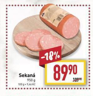 Billa Sekaná nabídka