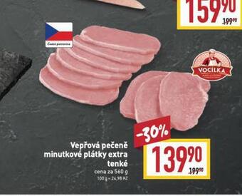 Billa Vepřová pečeně nabídka