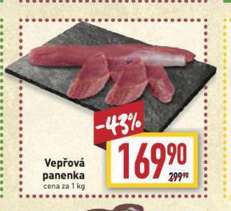 Billa Vepřová panenka nabídka