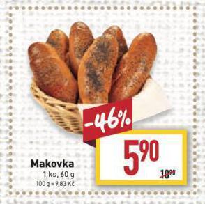 Billa Makovka nabídka