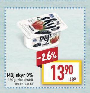 Billa Můj skyr nabídka