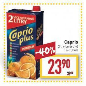 Billa Caprio nabídka