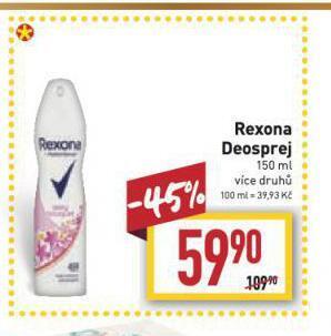 Billa Rexona deosprej nabídka
