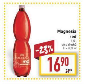 Billa Magnesia red nabídka