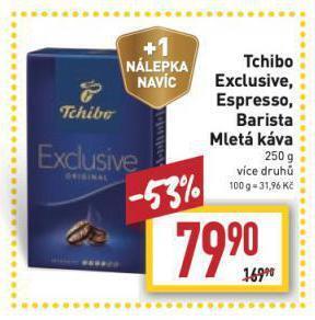 Billa Káva tchibo nabídka