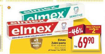 Billa Elmex zubní pasta nabídka