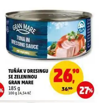 Penny Market Tuňák v dresingu se zeleninou nabídka