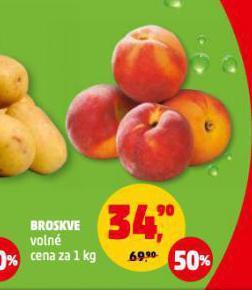 Penny Market Broskve nabídka