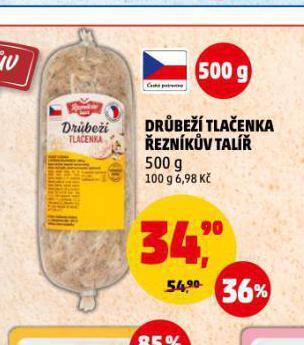 Penny Market Drůbeží tlačenka nabídka