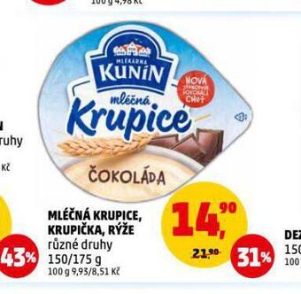 Penny Market Mléčná krupice nabídka