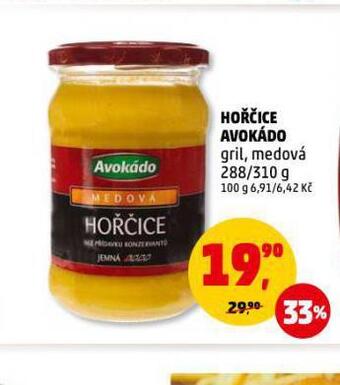 Penny Market Hořčice avokádo nabídka