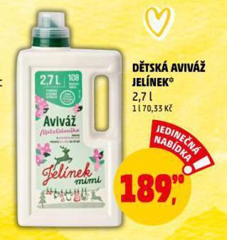 Penny Market Dětská aviváž jelínek nabídka
