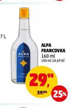 Penny Market Alpa francovka nabídka