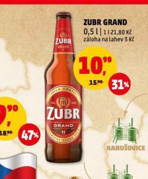 Penny Market Pivo zubr nabídka