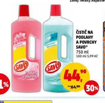 Penny Market Savo čistič na podlahy nabídka