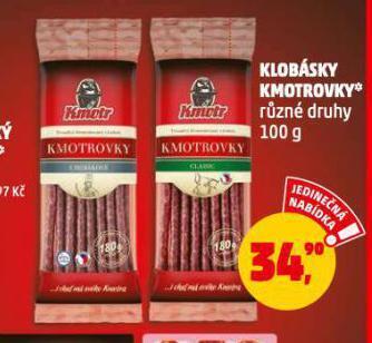 Penny Market Klobásky kmotrovky nabídka