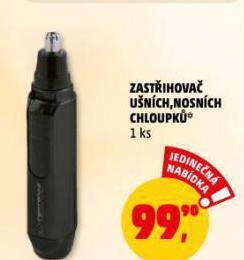 Penny Market Zastřihovač ušních, nosních chloupků nabídka