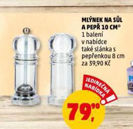 Penny Market Mlýnek na sůl a pepř nabídka