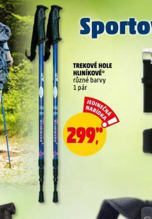 Penny Market Trekové hole nabídka