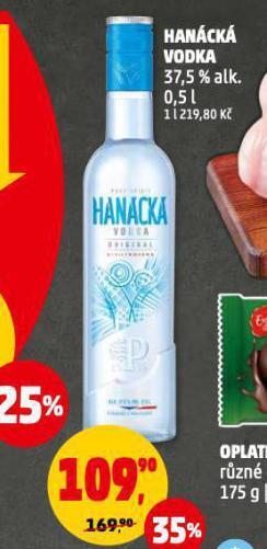 Penny Market Hanácká vodka nabídka