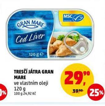 Penny Market Tresčí játra gran mare nabídka