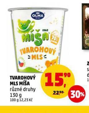 Penny Market Tvarohový mls míša nabídka