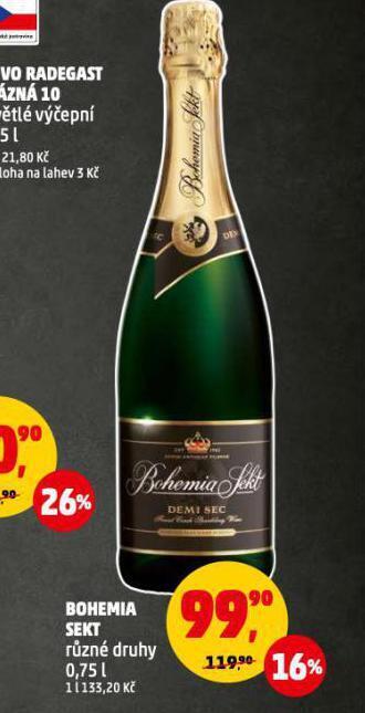 Penny Market Bohemia sekt nabídka
