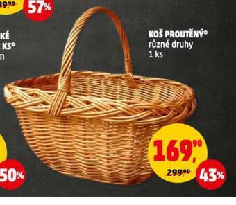 Penny Market Proutěný koš nabídka