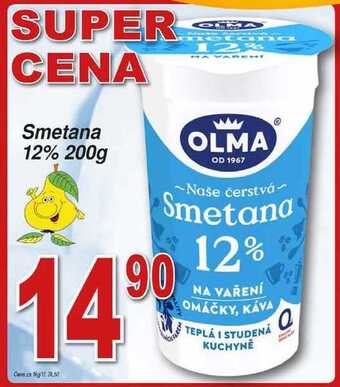 Hruška Olma smetana 12% 200g nabídka