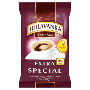 Hruška Jihlavanka extra special pražená mletá káva 250g nabídka