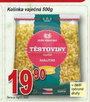 Hruška Malitas mlýn věrovany kolínka vaječná 500g nabídka