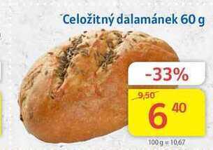Kubík potraviny Celožitný dalamánek 60 g nabídka
