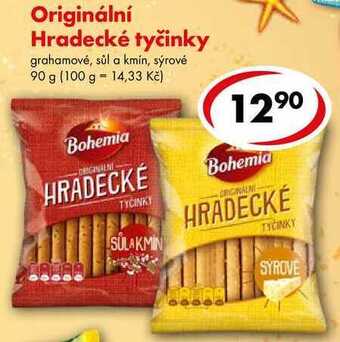 CBA Originální hradecké tyčinky, 90 g nabídka