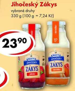 Jihočeský zákys, 330 g