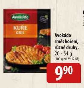 Bala Avokádo směs koření, různé druhy, 20-34 g nabídka